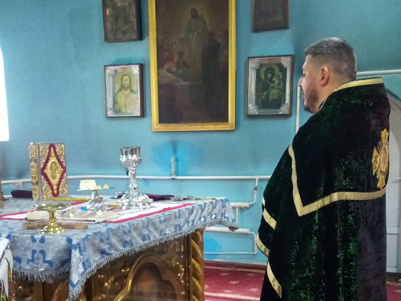 Божественна літургія в день Cвятої Тройці, П’ятдесятниці