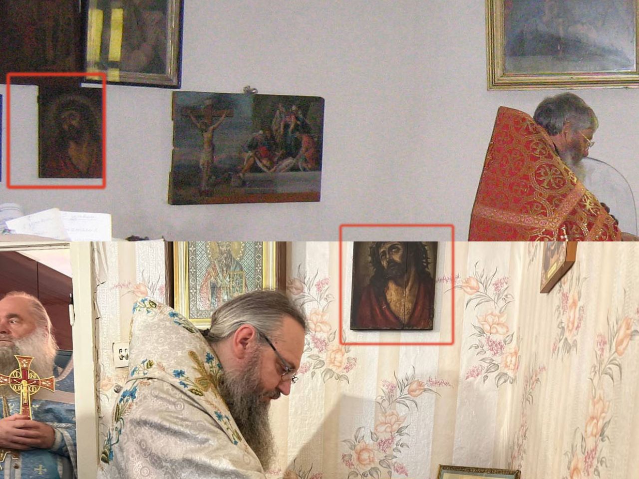 Митрополит Климент Вечеря молиться на крадені ікони