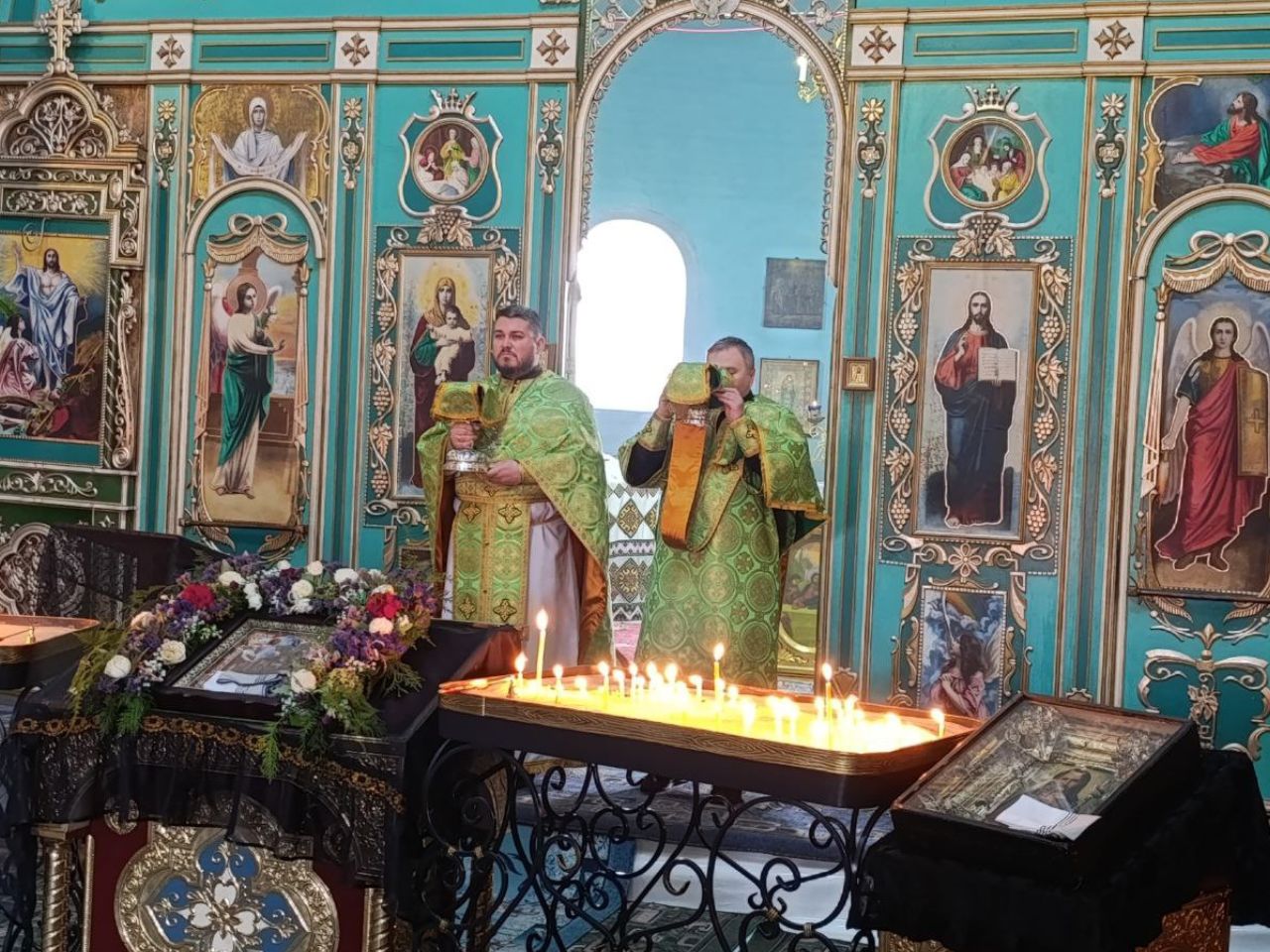 Божественна літургія в день свята Входу Господнього в Єрусалим