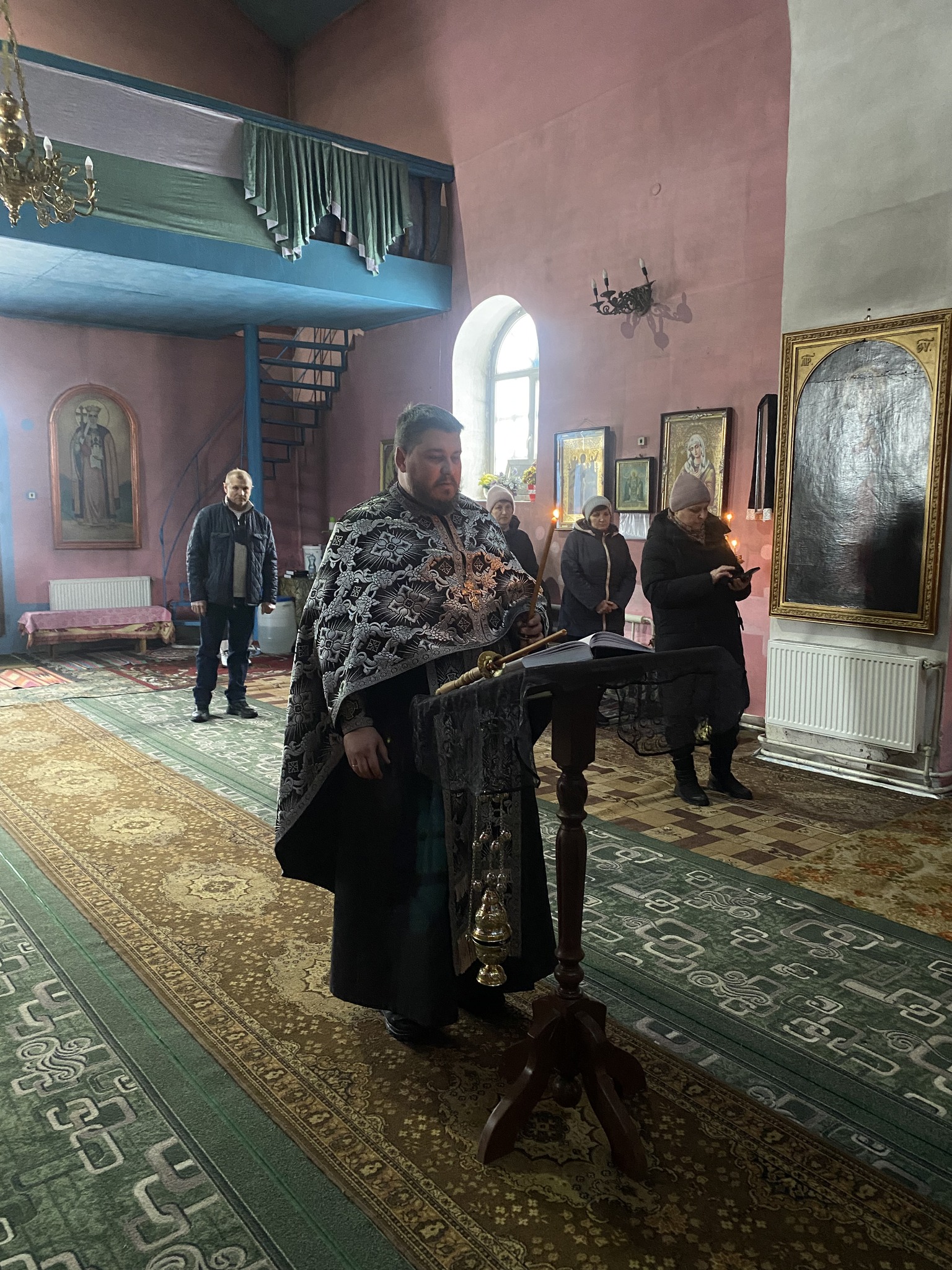 Читання другої частини Великого покаянного канону преподобного Андрія Критського