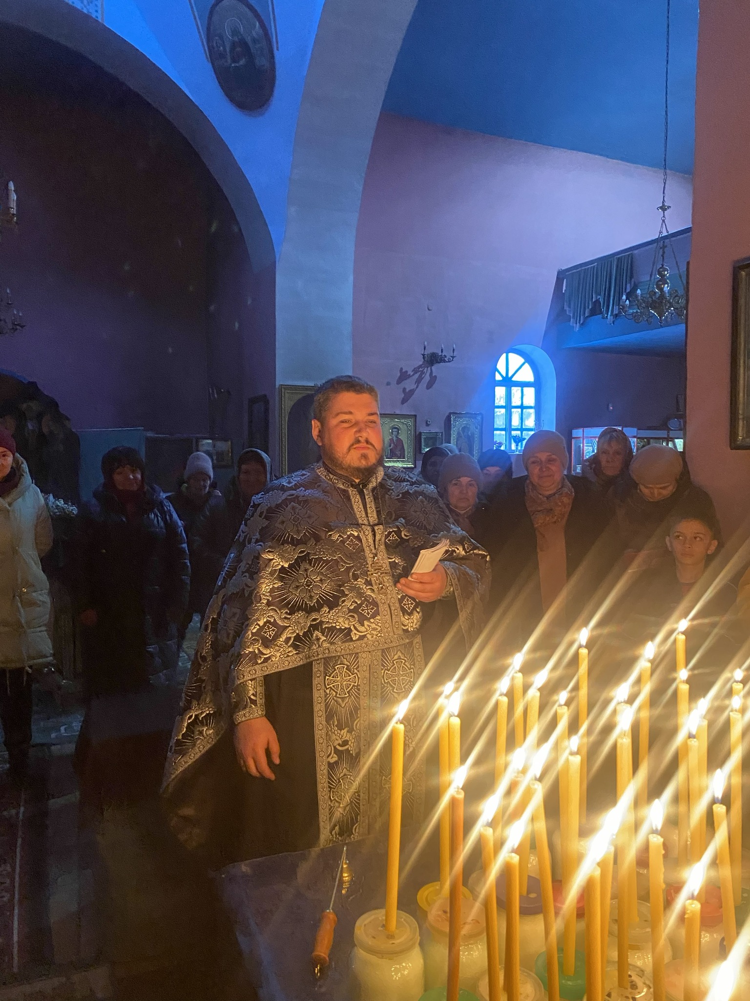 Читання третьої частини Великого покаянного канону преподобного Андрія Критського