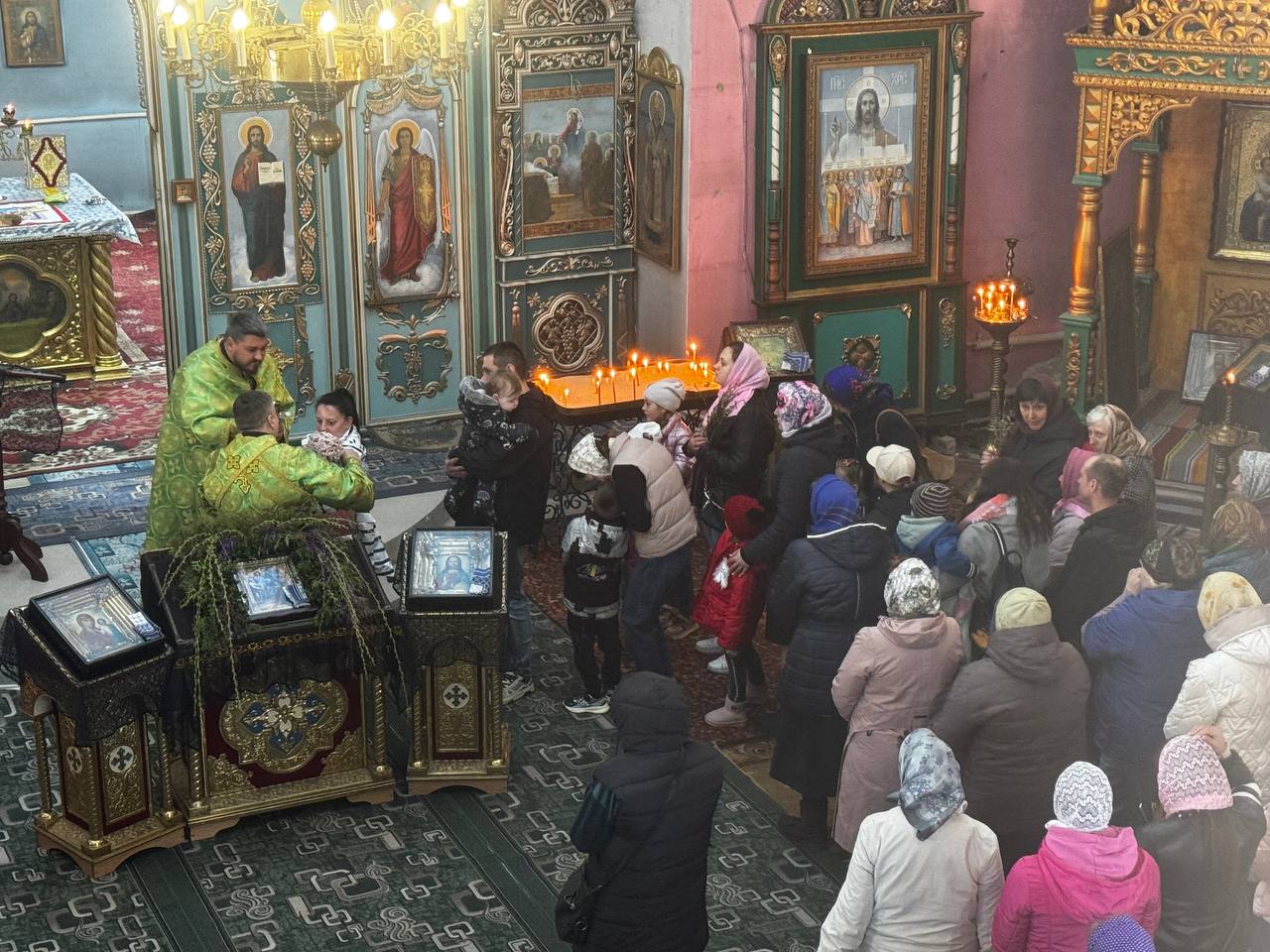 Літургія у свято Вхід Господній в Єрусалим