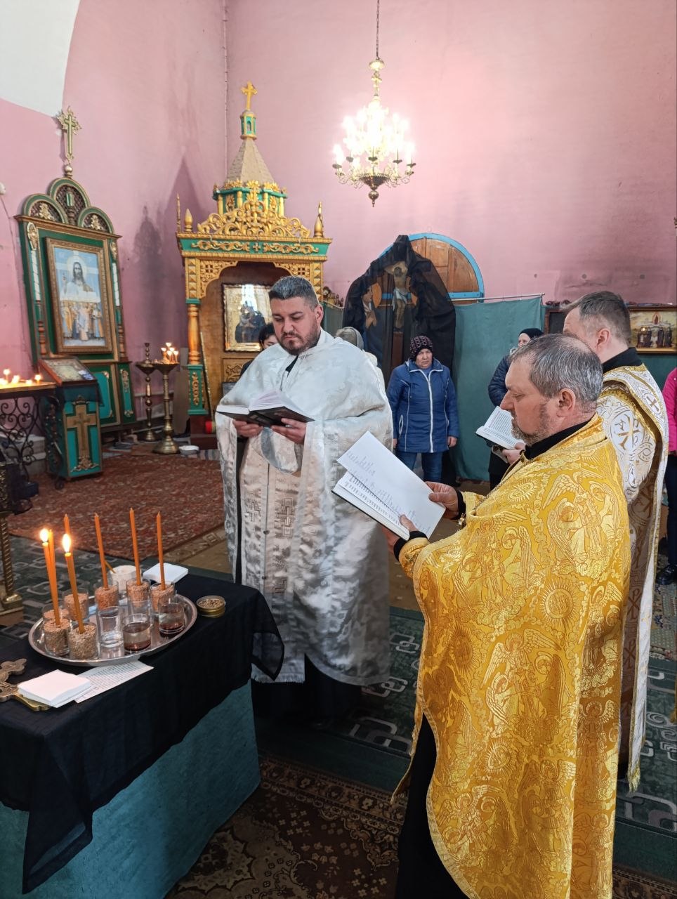 Таїнство соборування Свято Успенський Храм с. Линовиця