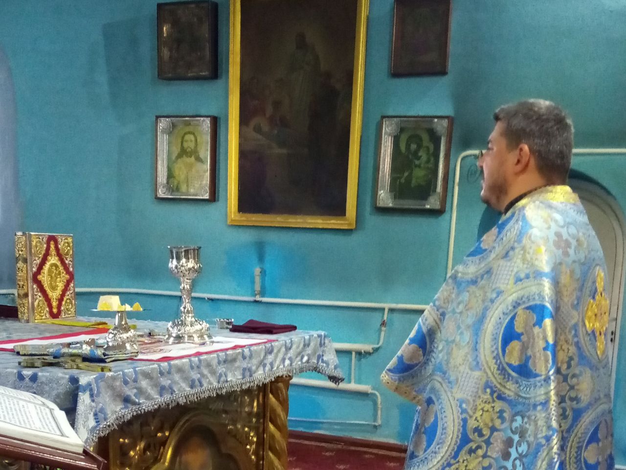 Божественна літургія в день свята Різдва Пресвятої Богородиці