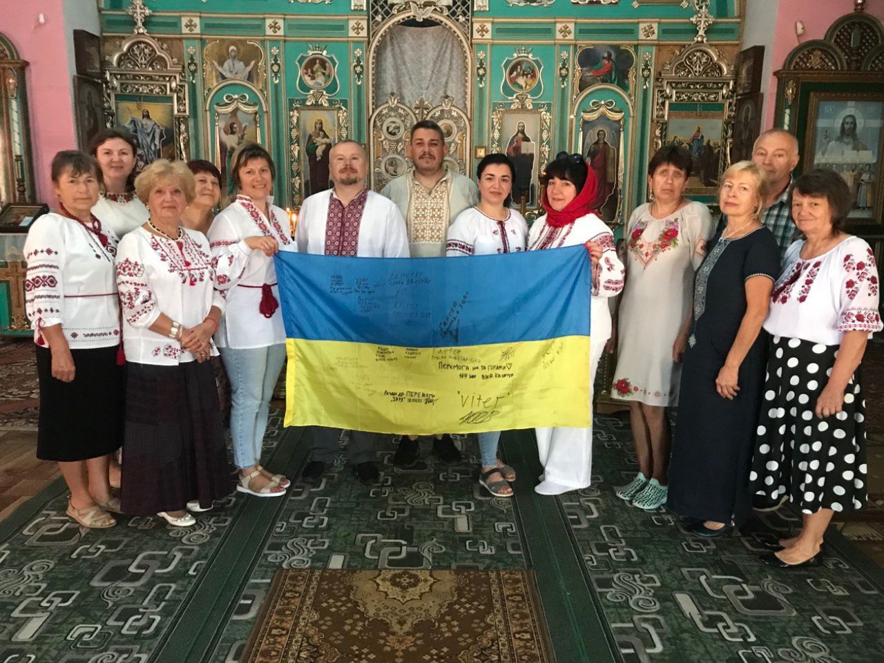 Молебень з нагоди дня Незалежності України