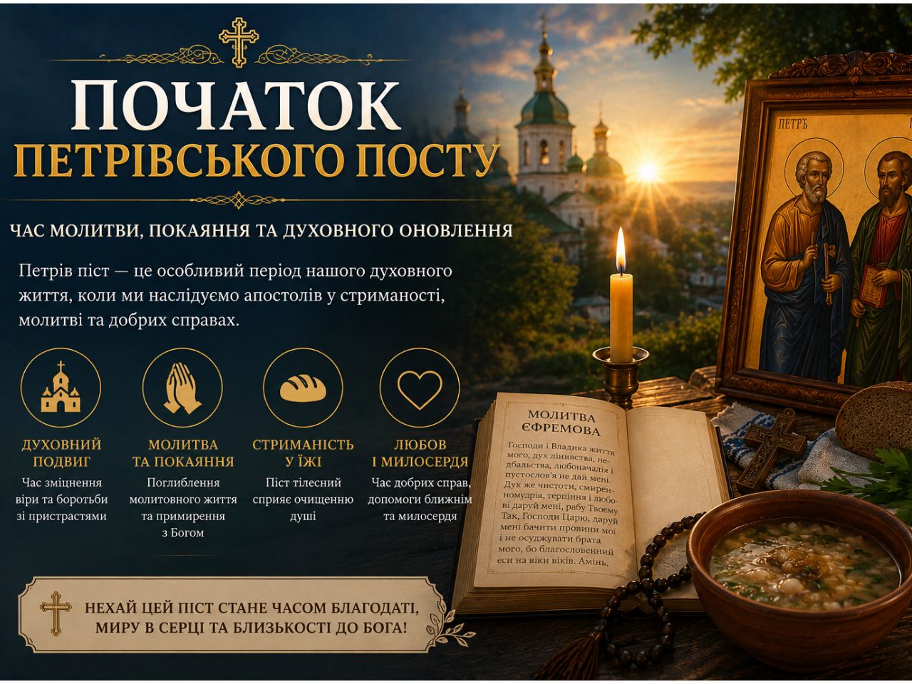 Початок Петрівського посту