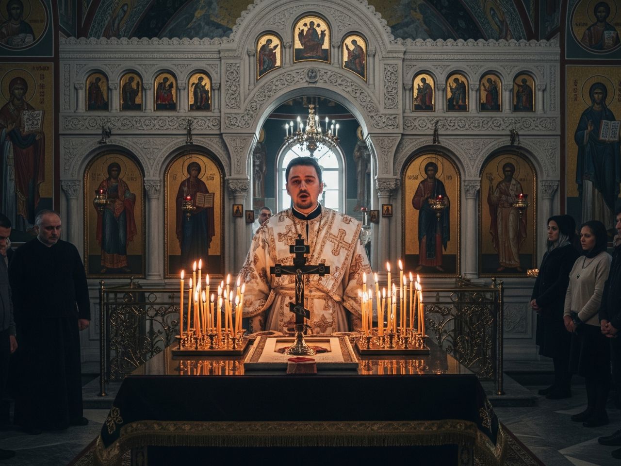 Акафіст за померлого до 40 днів