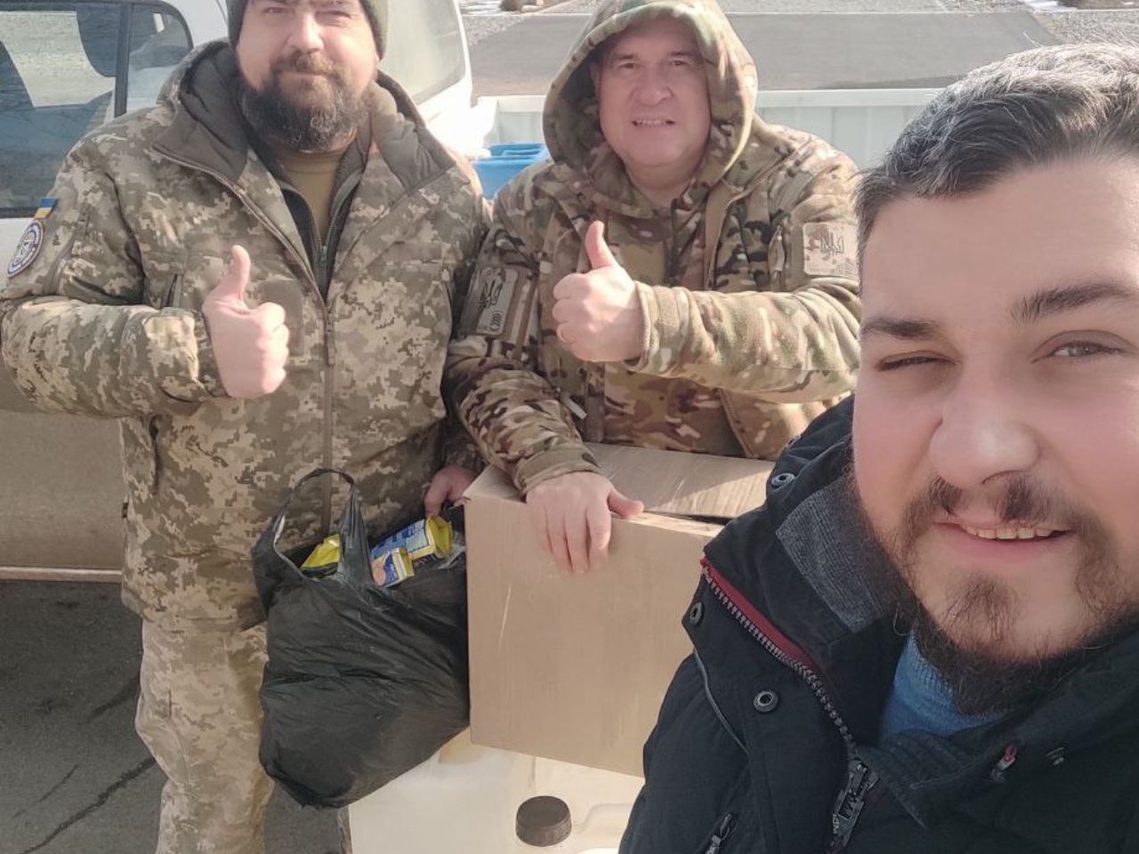 Линовицька громада передала військовим ЗСУ чергову партію допомоги